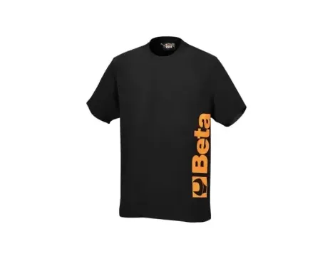 BETA - T-shirt bawełniany czarny (Seria 7549N) Rozmiar XL  - 075490404