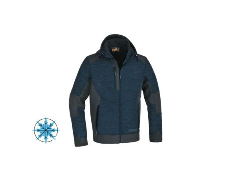 BETA - 7637B XXXL-BLUZA POLAROWA ZAPINANA - 076370106