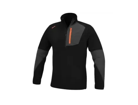 BETA - Bluza polarowa lekka czarna (Seria 7654N) Rozmiar XS  - 076540000