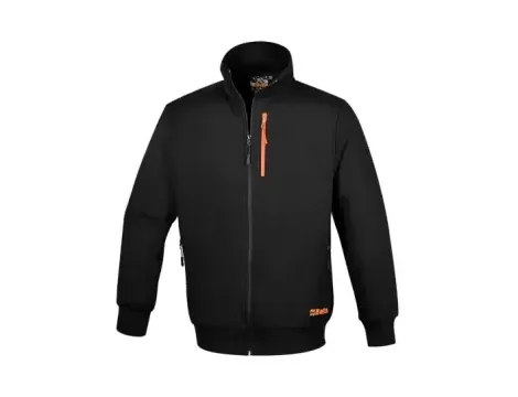 BETA - Bluza zapinana na zamek czarna 7664N Rozmiar XL - 076640004