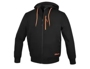 BETA - Bluza z kapturem zapinana na zamek czarna 7665N Rozmiar XS - 076650000