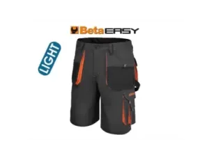 BETA - Spodnie robocze krótkie lekkie EASY szare (Seria 7861G) Rozmiar S  - 078610801