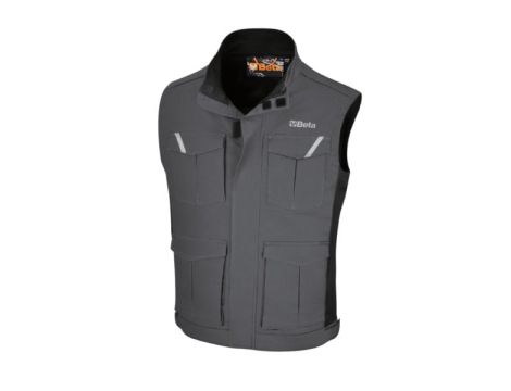 BETA - 7937MG XL-KAMIZELKA ROBOCZA, SZARA - 079370404
