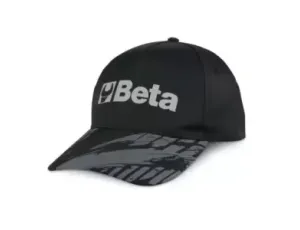BETA - CZAPKA z daszkiem czarna 7982N - 079820000