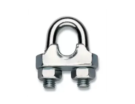 BETA - Zacisk linowy kabłąkowy ocynkowany kuty na zimno 6mm  - 8016FR/6