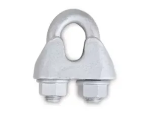 BETA - Zacisk linowy kabłąkowy z żeliwa ciągliwego ocynkowany 8mm - 8016UGK/8