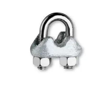 BETA - Zacisk linowy kabłąkowy, ocynkowany 4-6mm  - 8018E