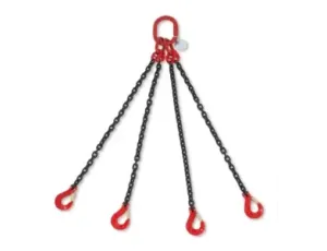 BETA - Zawiesie łańcuchowe czterocięgnowe, w skrzynce 8mm/1M  - 8094/4/8MM/1M