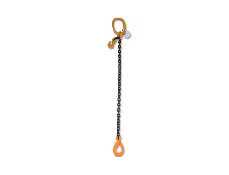 BETA - Zawiesie łańcuchowe z hakiem samozatrzaskowym i skracaczem 10mm/4m jednocięgnowe Klasa 8  - 8096SL/1/10MM/4M