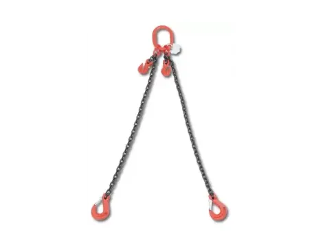 BETA - Zawiesie łańcuchowe dwucięgnowe, ze skracaczami łańcuchowymi, w skrzynce 6mm/3M  - 8097/2/6MM/3M