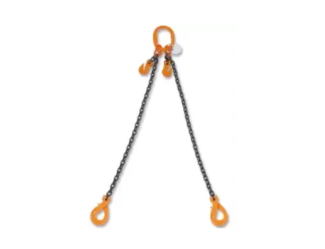 BETA - Zawiesie łańcuchowe z hakami samozatrzaskowymi i skracaczami 10mm/2m dwucięgnowe Klasa 8  - 8097SL/2/10MM/2M