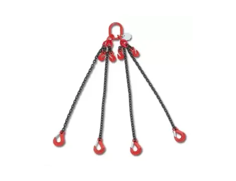 BETA - Zawiesie łańcuchowe czterocięgnowe, ze skracaczami łańcuchowymi, w skrzynce 8mm/4M  - 8098/4/8MM/4M