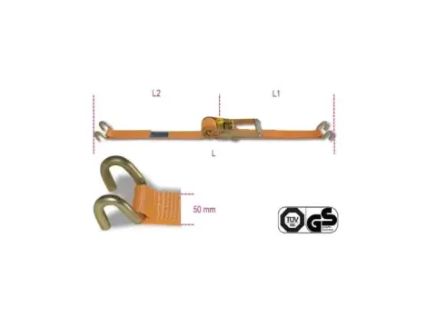 BETA - 8182H/2 8,5-pasy mocujące z napinaczem - 8182H/2/8.5M