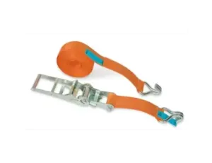 BETA - Pas mocujący 75mm/10,5m z napinaczem zapadkowym i pojedynczym hakiem.  - 8183/12.5