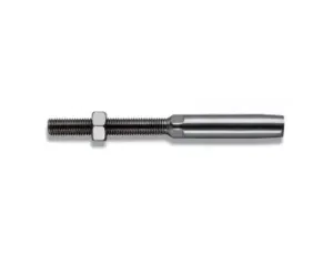 BETA - Okucie do lin zakończone szpilką, stal nierdzewna (AISI 316) 3mm   - 8287/3