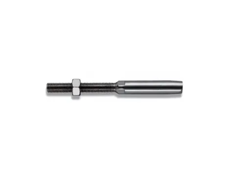 BETA - Okucie do lin zakończone szpilką, stal nierdzewna (AISI 316) 3mm   - 8287/3