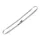 BETA - Pas mocujący zamknięty ze sprzączką zaciskającą, stal nierdzewna (AISI 304) 350/700kg 25x500mm  - 8297C/5M