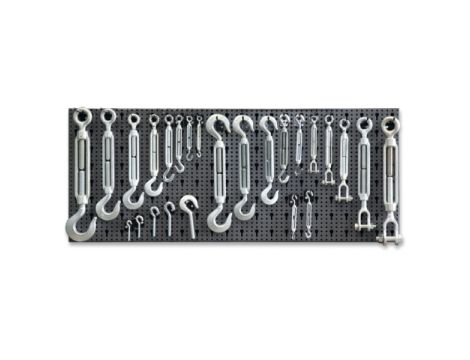 BETA - Zestaw 230 akcesoriów do lin stalowych bez panelu - 8600R/13