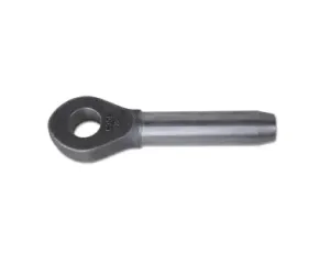 BETA - Końcówka kuta oczkowa czarna do bezpośredniego zaprasowania z liną stalową 10mm - 8702Z/10