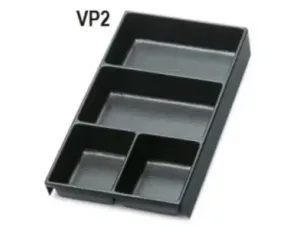 BETA - Pojemnik z tworzywa VP2 140x250x35 - 8888/VP2