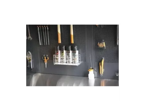 BETA - Półka stalowa wisząca na butelki - 8888/CP