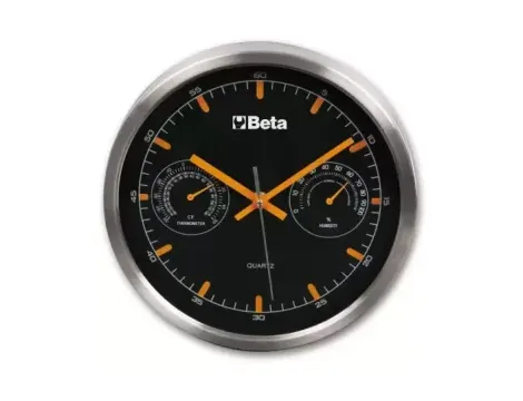 BETA - Zegar na baterię z termometrem i higrometrem 26CM - 095940051