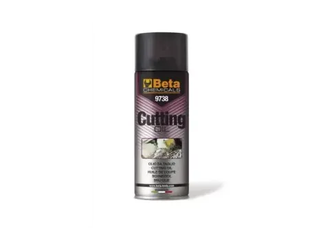 BETA - Olej ułatwiający skrawanie, wiercenie i gwintowanie CUTTING OIL aerozol 400 ml - 9738/400S