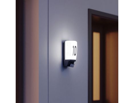 Lampa elewacyjna z czujnikiem ruchu i zmierzchu Steinel L 1 S PIR max.60W E27 IP44 IK07 230V czarna / tworzywo sztuczne - 3