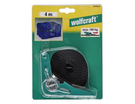 Zacisk taśmowy 4 m/180 kg Wolfcraft - z mech. zapadkowym - 2