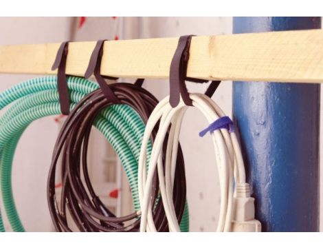 Łącznik do kabli na rzep 20x600 mm Wolfcraft - na rzep [2 szt.] - 4