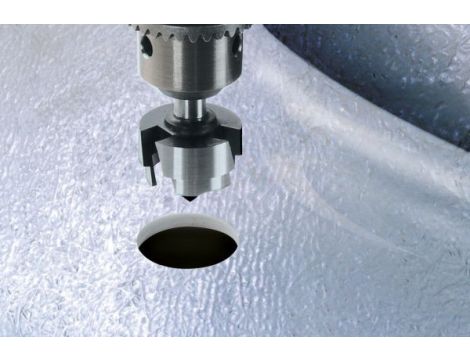 Wiertło do zlewozmywaków z tworzywa Wolfcraft - 28, 32, 35 mm - 3