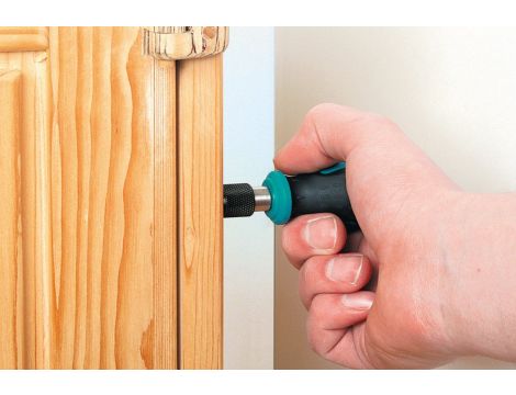 Wkrętak z uchwytem szybkomocującym na bity Wolfcraft - krótki - 3