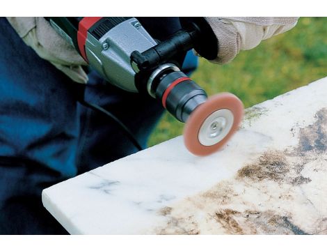 Szczotka tarczowa 100 mm Wolfcraft - pokryta nylonem / zgrubna - 5