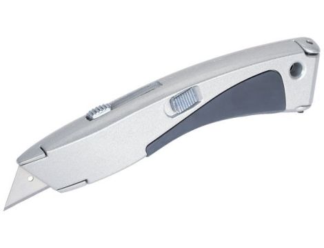 Nóż z ostrzem trapezowym, aluminiowy, Wolfcraft