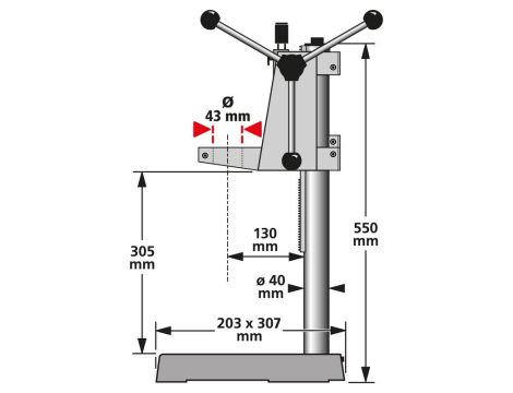 Stojak wiertarski Wolfcraft Exclusive - 4