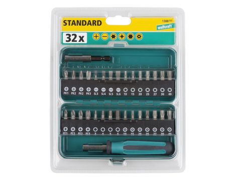 Zestaw bitów Wolfcraft [32 cz.] - 3