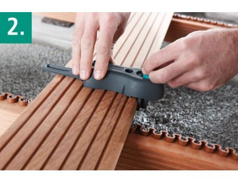 Zestaw do nawiercania desek tarasów Wolfcraft - 3