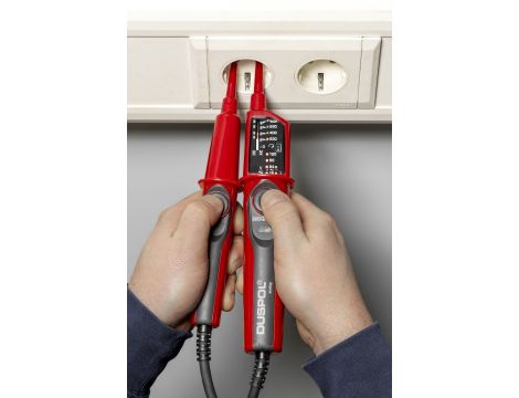 Duspol Analog dwubiegunowy wskaźnik napięcia BENNING 12-1000V AC/DV CAT IV 600V CAT III 1000V IP65 - 4