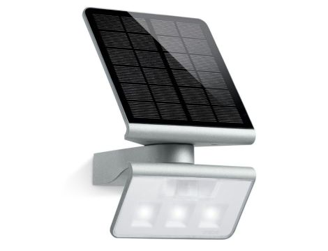 Oprawa solarna z czujnikiem ruchu i zmierzchu STEINEL Xsolar LS PIR 1,2,W 150lm 3000K IP44 IK03 srebrna / tworzywo sztuczne