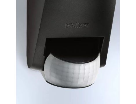 Lampa elewacyjna z czujnikiem ruchu i zmierzchu Steinel L 585 S PIR max.60W E27 IP44 IK03 230V czarna / szkło / tworzywo sztuczne - 3