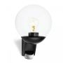 Lampa elewacyjna z czujnikiem ruchu i zmierzchu Steinel L 585 S PIR max.60W E27 IP44 IK03 230V czarna / szkło / tworzywo sztuczne - 2