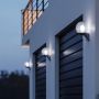 Lampa elewacyjna z czujnikiem ruchu i zmierzchu Steinel L 585 S PIR max.60W E27 IP44 IK03 230V czarna / szkło / tworzywo sztuczne - 3