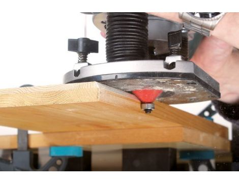 Zestaw frezów profilowych Wolfcraft [5 szt.] - 4