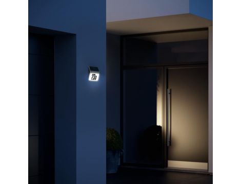 Oprawa numeryczna solarna z czujnikiem zmierzchu STEINEL Xsolar LH-N 0,03,W 4000K IP44 IK03 stal nierdzewna / tworzywo sztuczne - 4