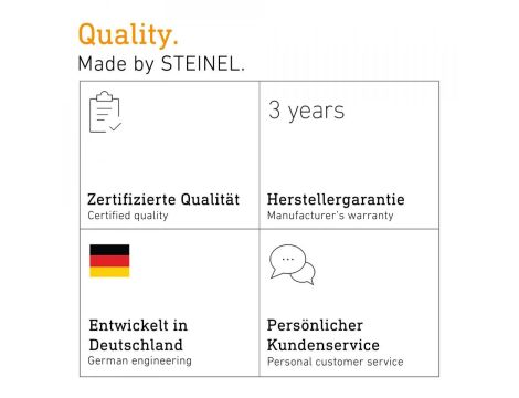 Lampa elewacyjna z czujnikiem ruchu i zmierzchu Steinel L 260 S LED PIR 9,87W 3000K 703lm IP44 IK03 230V srebrna / stal nierdzewna - 6