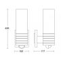 Lampa elewacyjna z czujnikiem ruchu i zmierzchu Steinel L 260 S LED PIR 9,87W 3000K 703lm IP44 IK03 230V srebrna / stal nierdzewna - 6