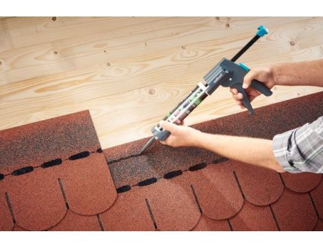 Pistolet do gęstych mas uszczelniających Wolfcraft MG 600 PRO - 2