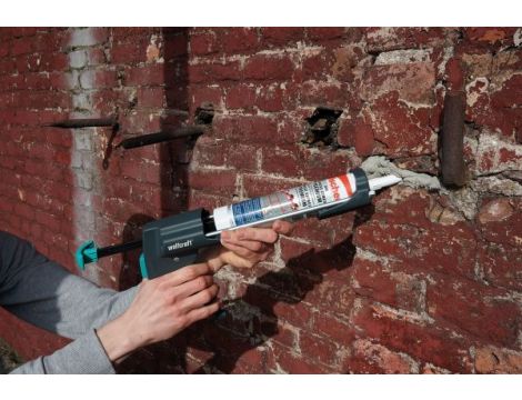 Pistolet do gęstych mas uszczelniających Wolfcraft MG 600 PRO - 4