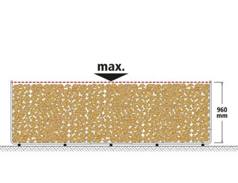 Stojak na drewno opałowe Wolfcraft - XXL - 3