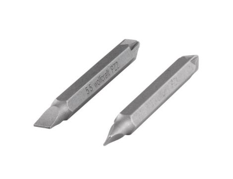 Bit podwójny PZ/płaski Wolfcraft [2 szt.]